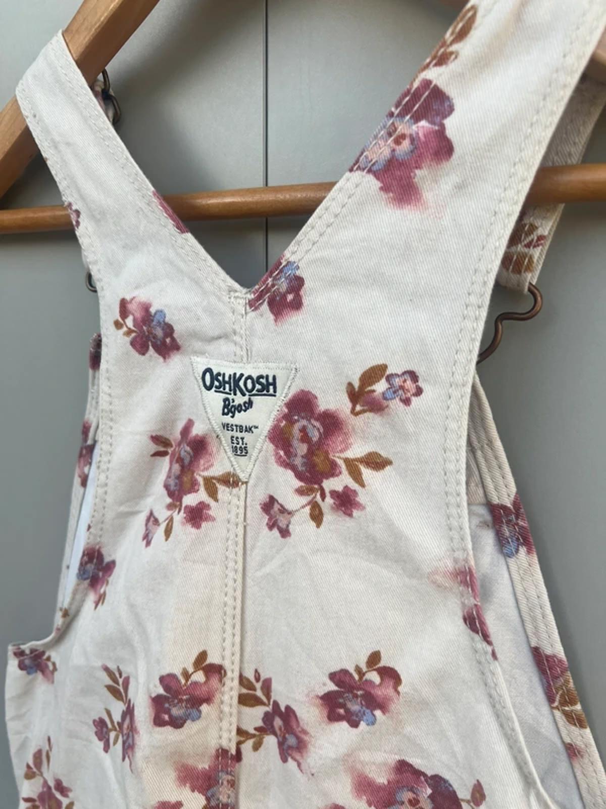 Oshkosh Floral Dungarees 3T