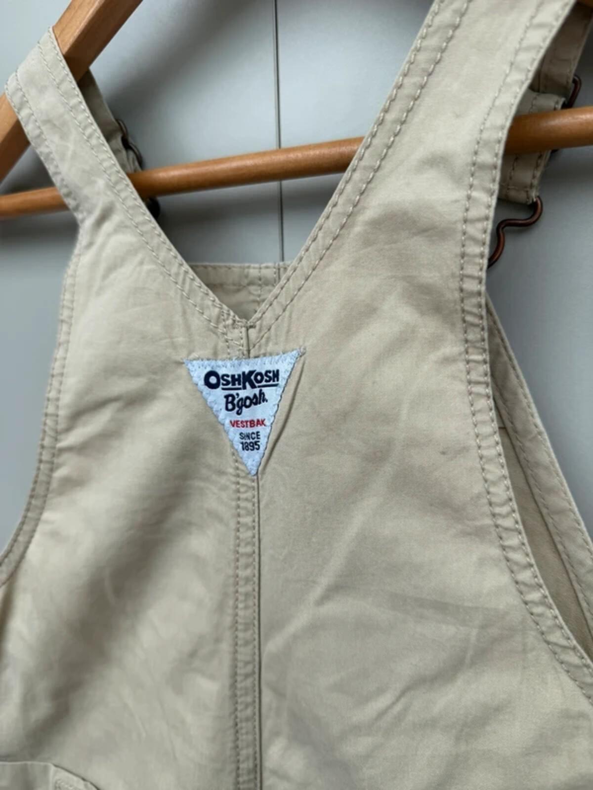 Oshkosh Cargo Sand Shortall Dungarees 24M