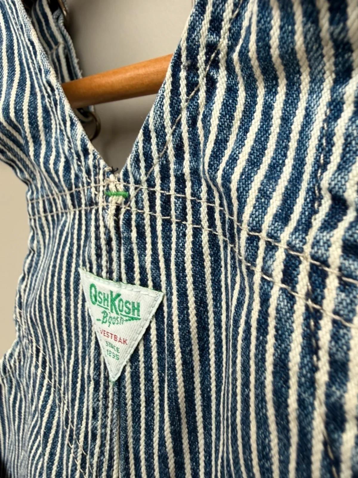 Oshkosh Vintage Hickory Dungarees 18M