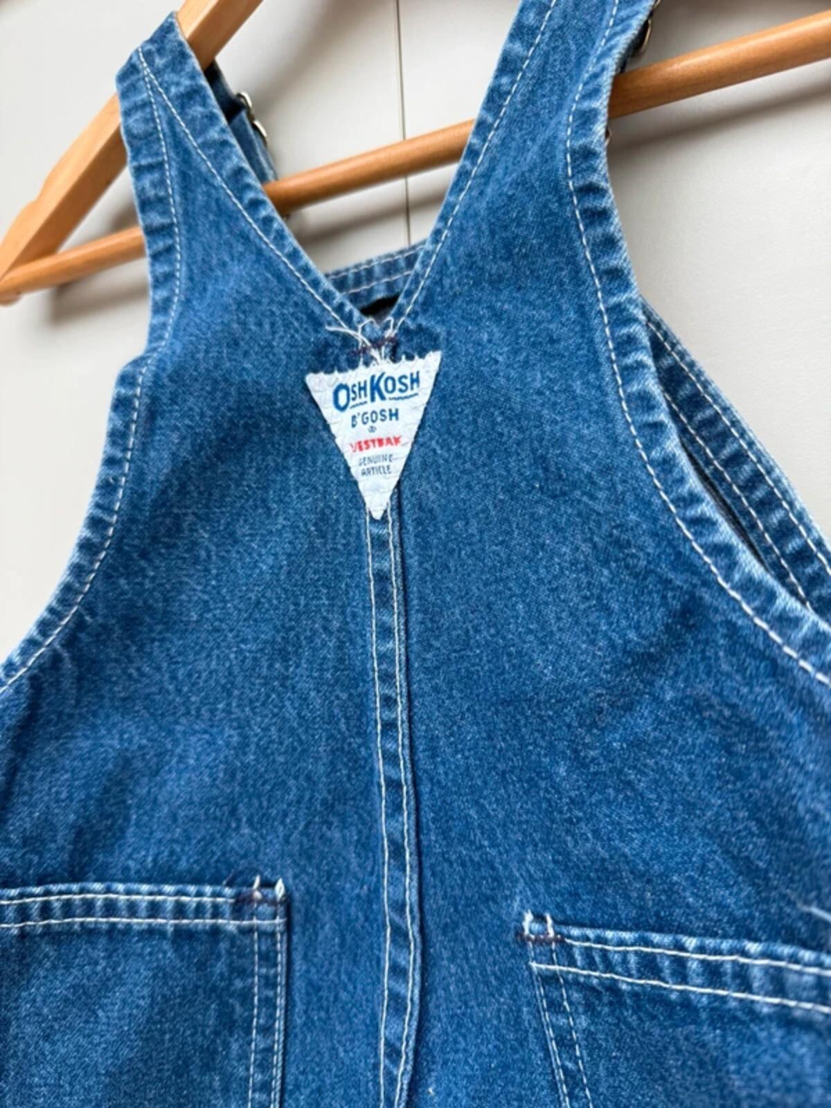 Oshkosh 80s USA Denim Dungarees 24M