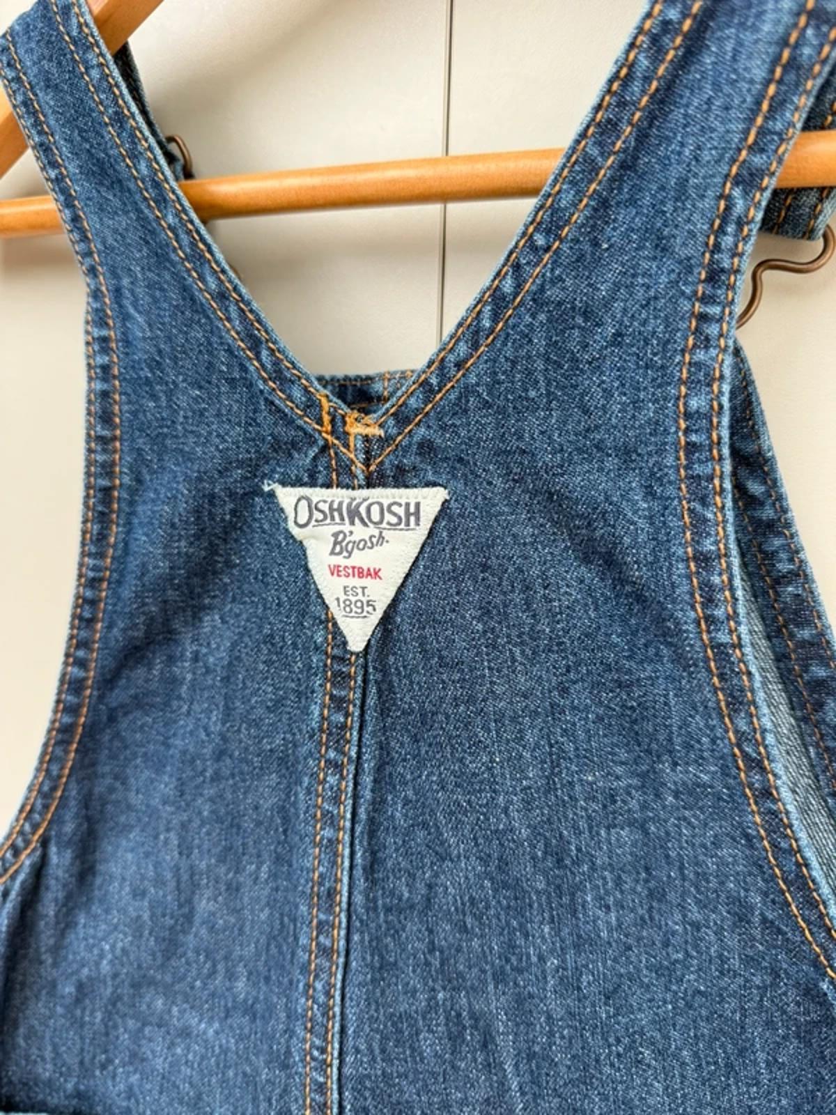 Oshkosh Denim Shortall Dungarees 4T