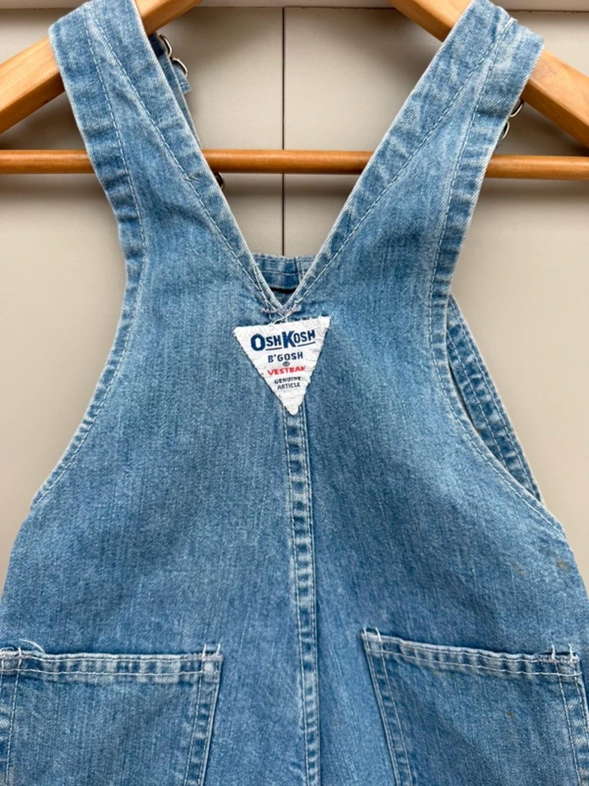 Oshkosh Vintage Denim Dungarees 2T