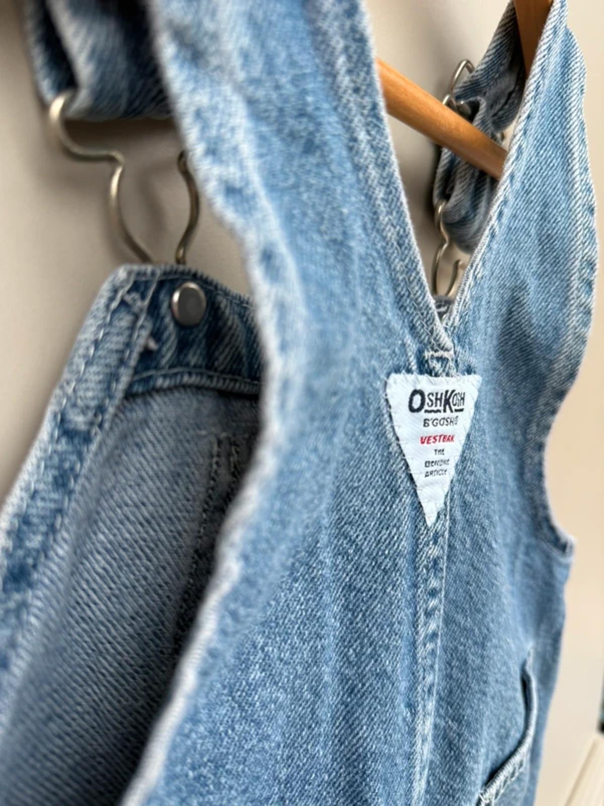 Oshkosh Vintage Denim Dungarees 2T