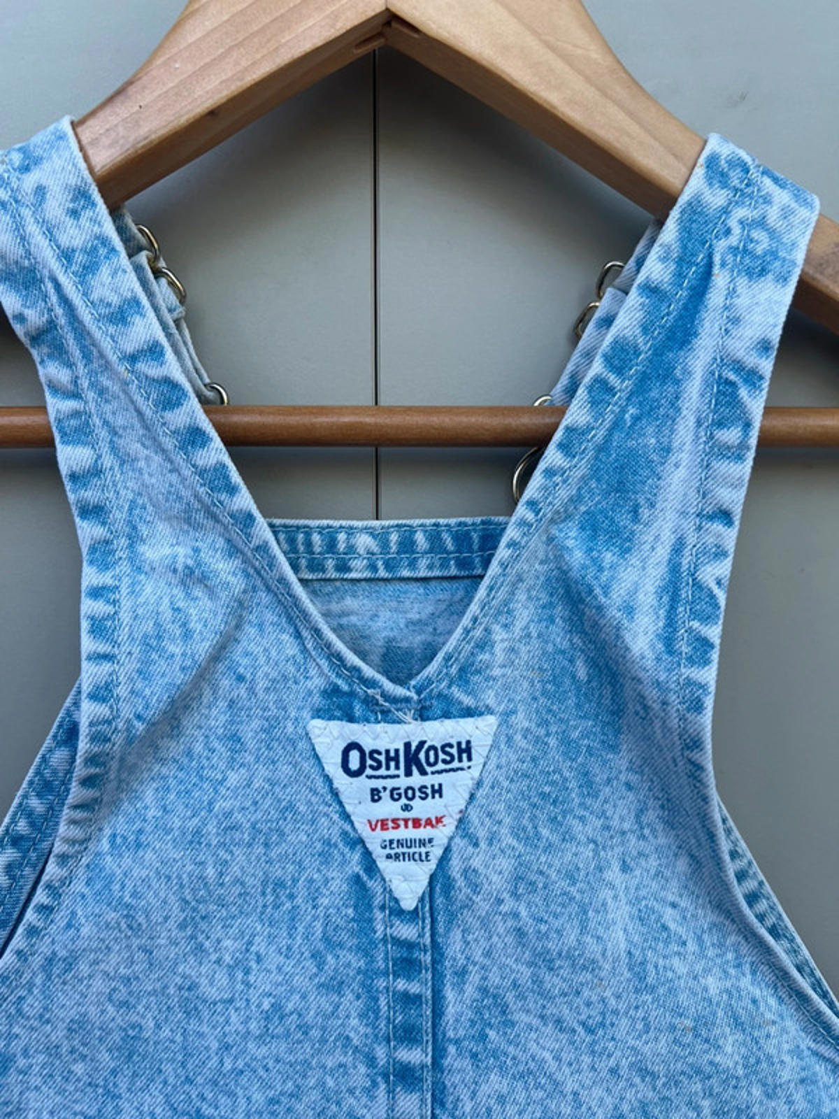 Oshkosh Vintage Denim Shortalls 24M
