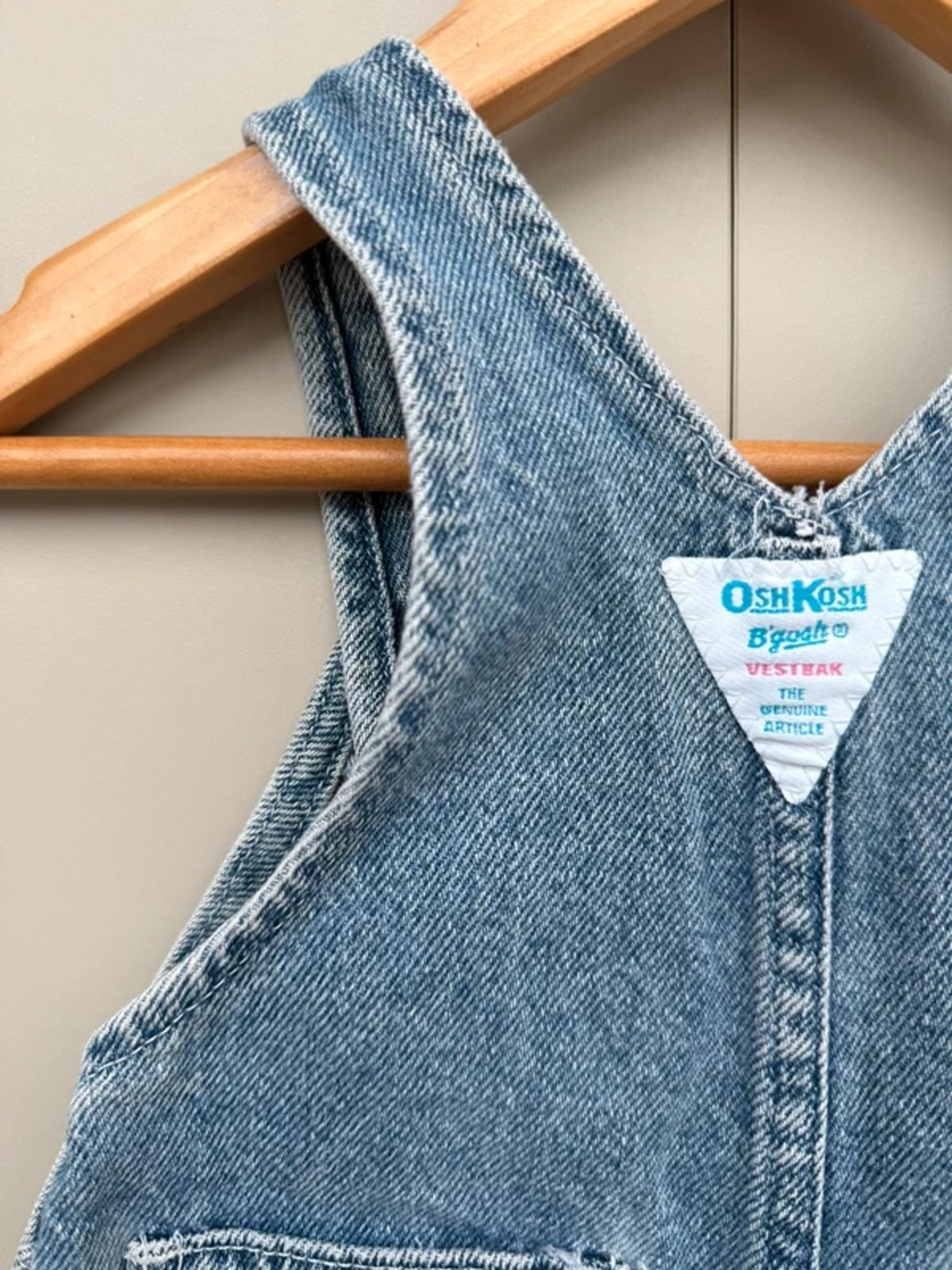 Oshkosh Vintage Denim Dungarees 6/9M