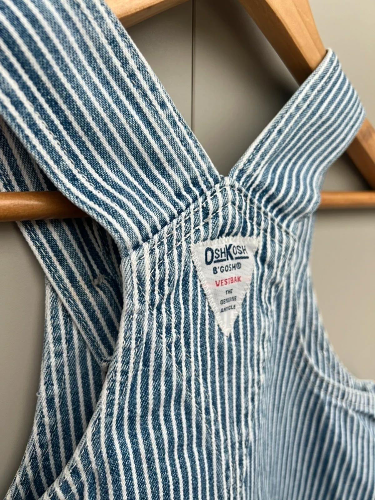 Oshkosh Vintage Hickory Dress 4/5Y