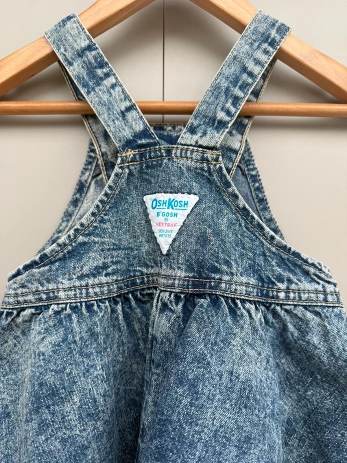 Oshkosh Vintage Denim Dress 2T