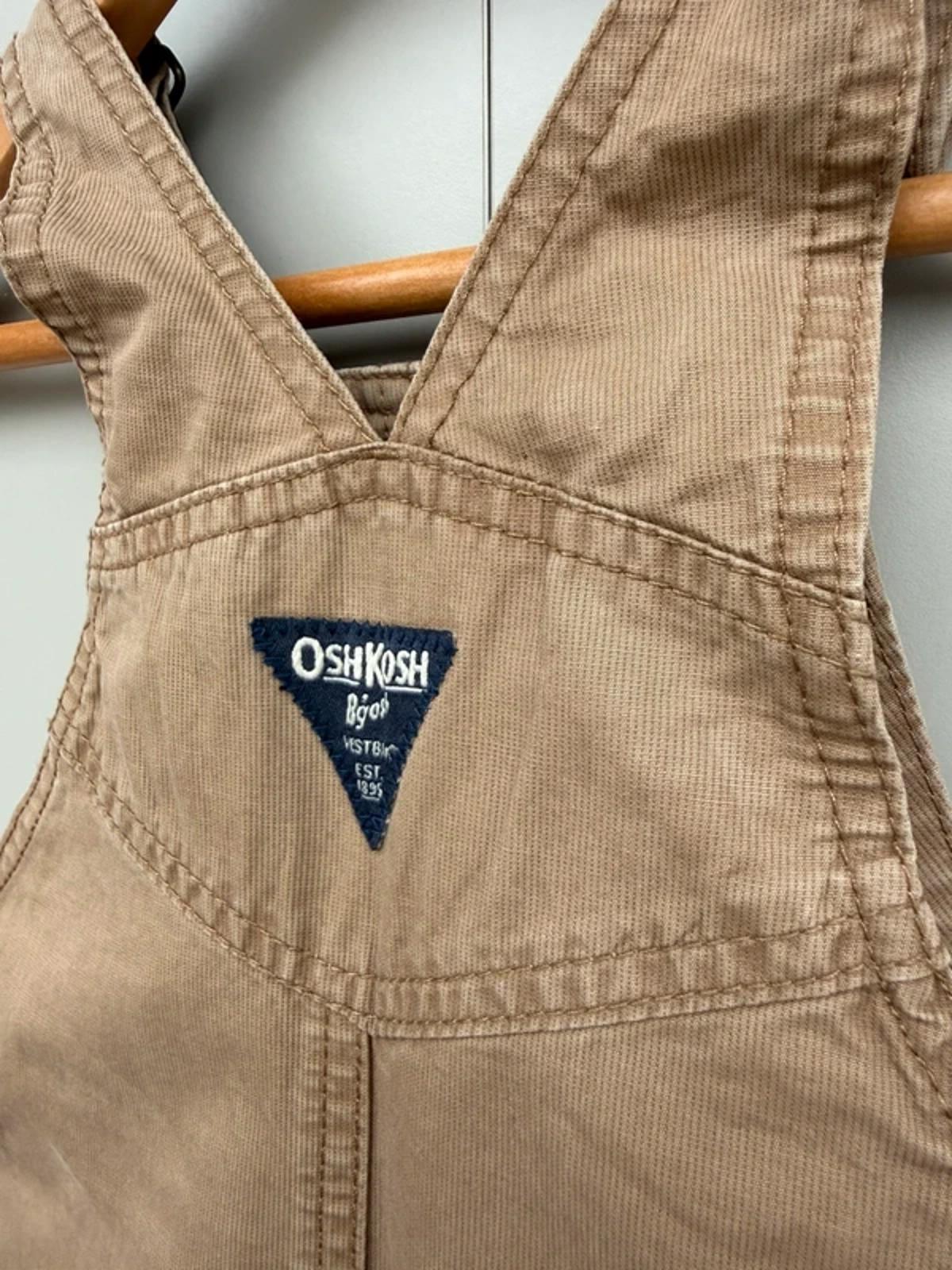 Oshkosh Cargo Brown Dungarees 24M