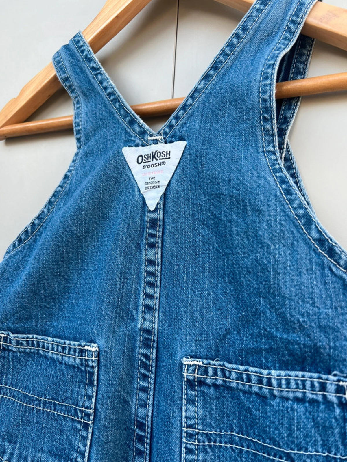 Oshkosh Vintage Denim Dungarees 12M