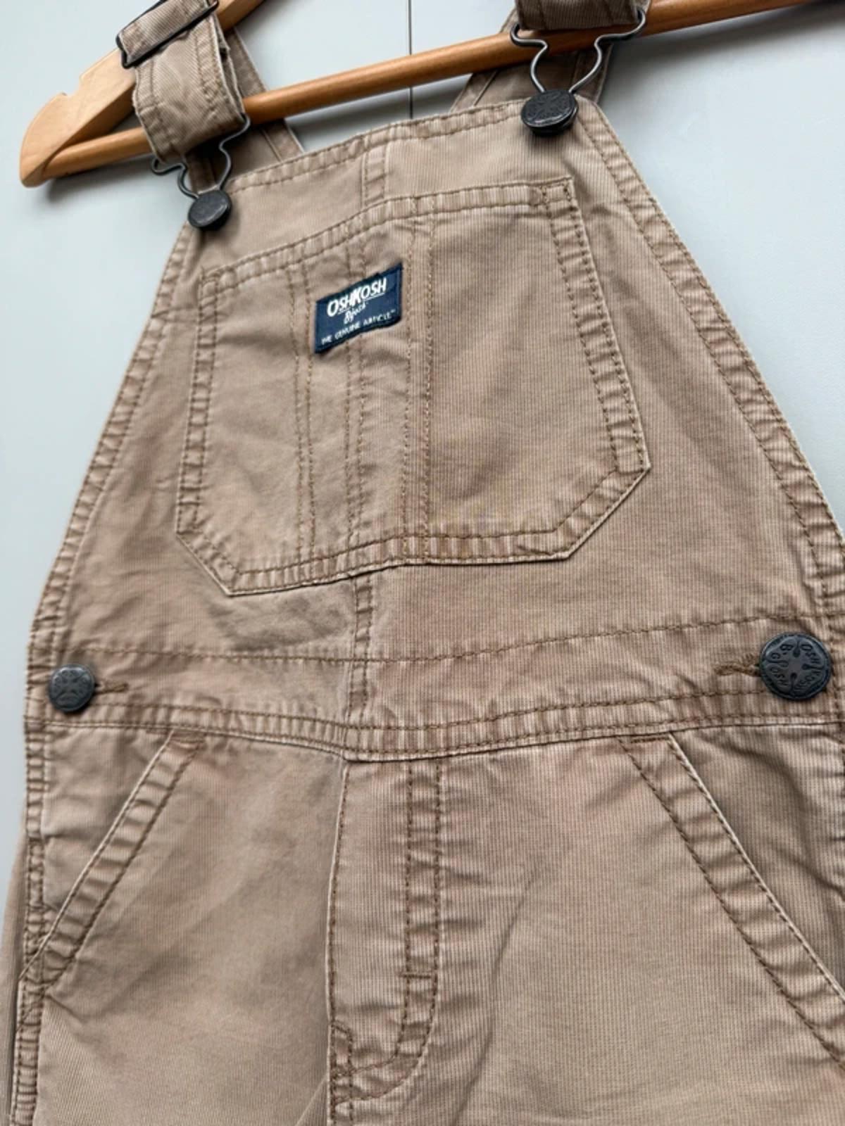 Oshkosh Cargo Brown Dungarees 4T