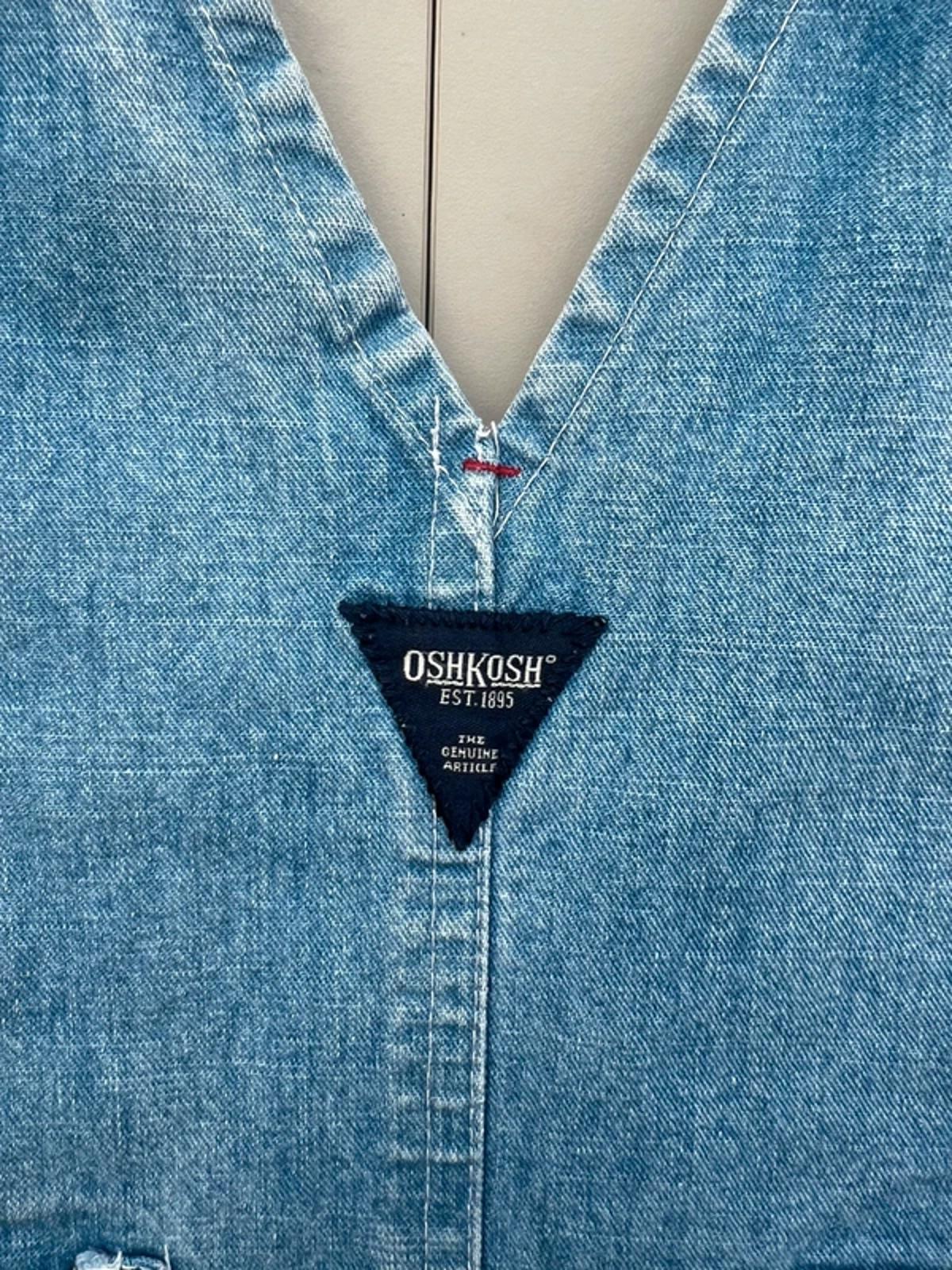 Oshkosh Vintage Denim Dress 18M