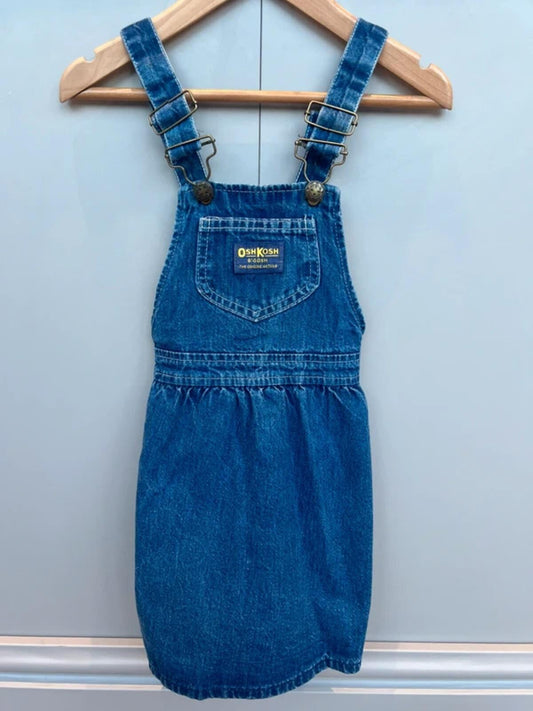 Oshkosh 80s USA Vintage Denim Dress 4T