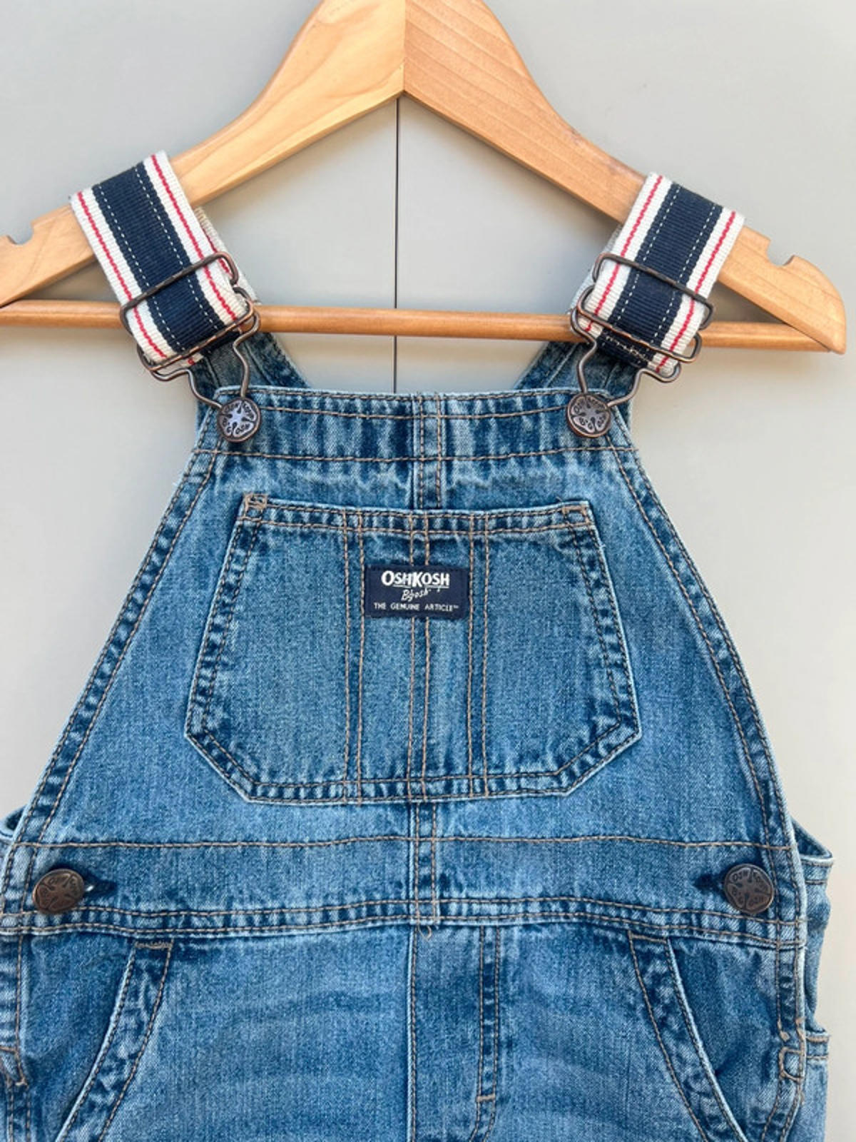 Oshkosh Denim Shortalls 3T