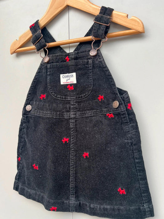 Oshkosh Corduroy Dog Dress 24M