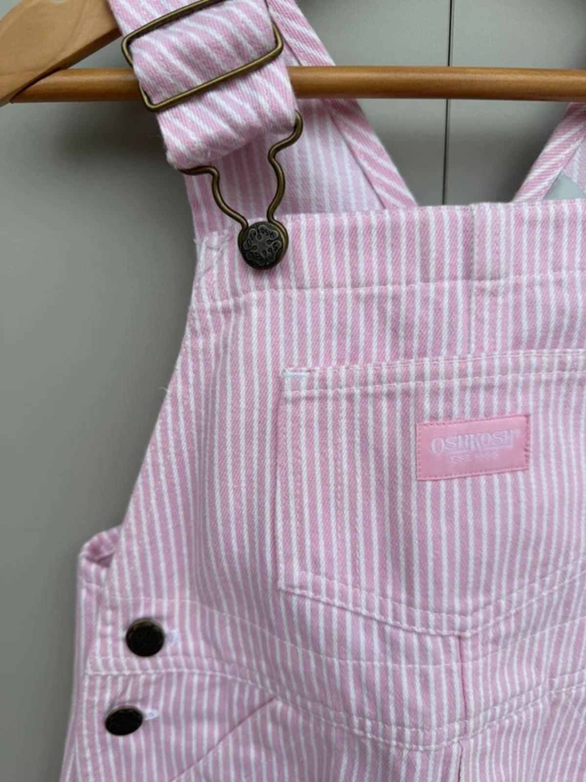 Oshkosh Vintage Rose Hickory Dungarees 3T