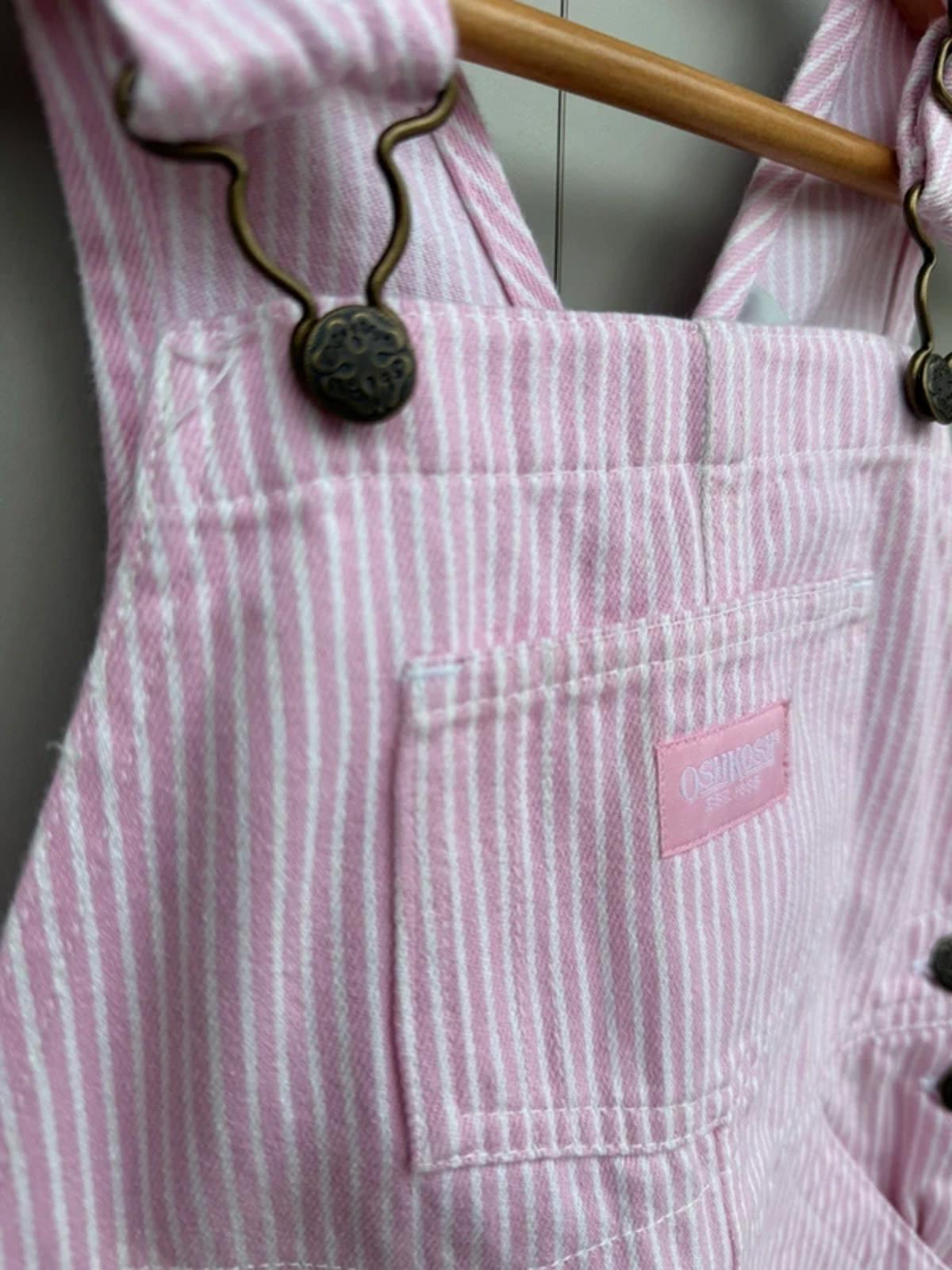 Oshkosh Vintage Rose Hickory Dungarees 3T