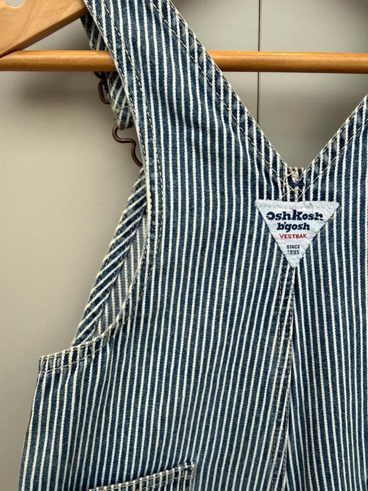 Oshkosh Vintage Hickory Navy Dungarees 24M