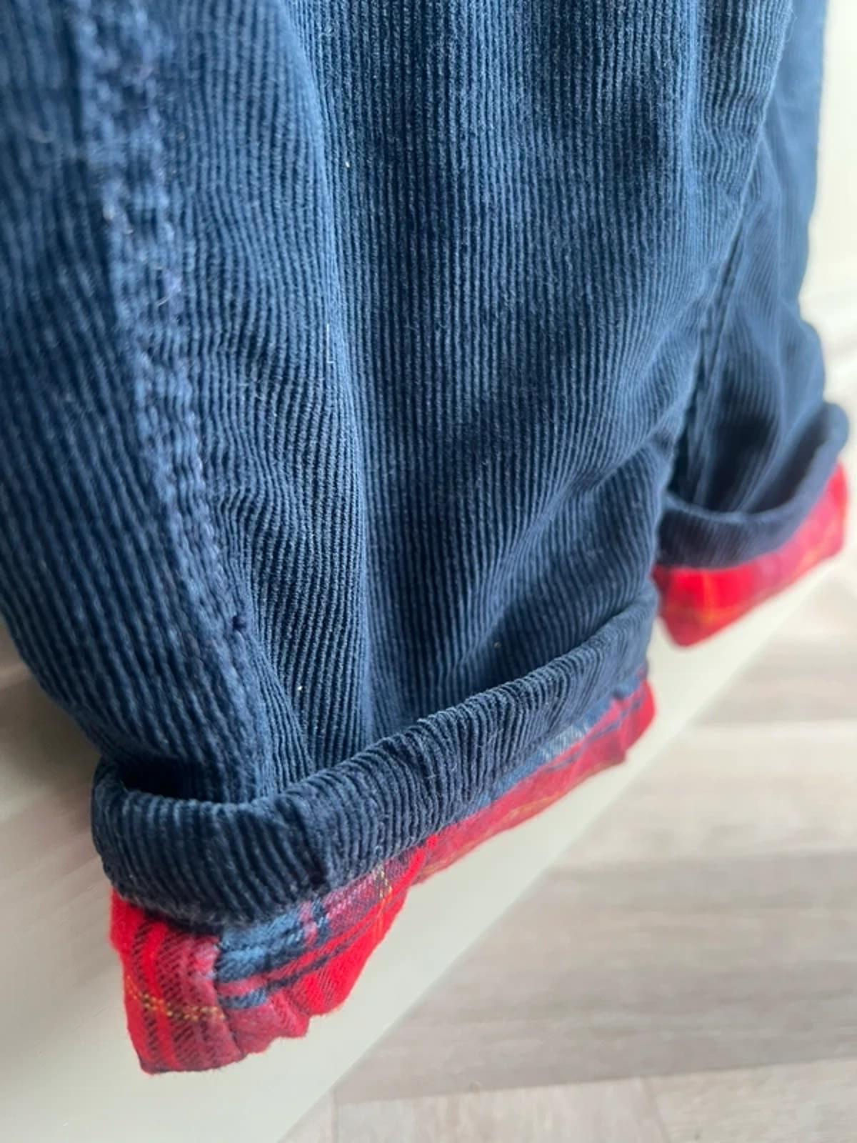 Oshkosh Navy Corduroy Dungarees 2T