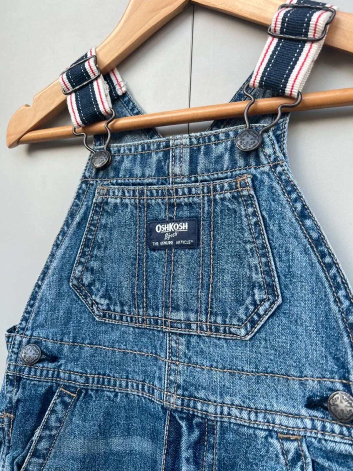 Oshkosh Classic Denim Dungarees 12-18M