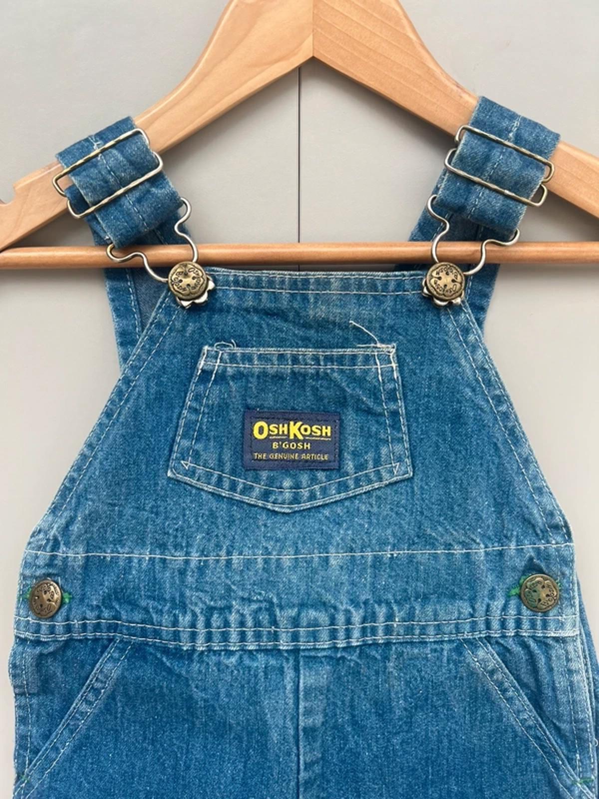 Oshkosh Unisex Vintage Shortall Dungarees 9M