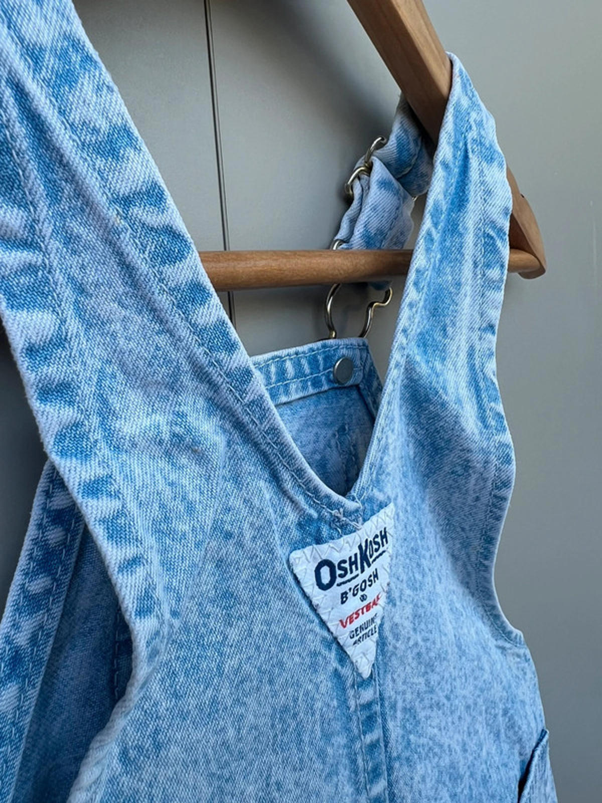 Oshkosh Vintage Denim Shortalls 24M