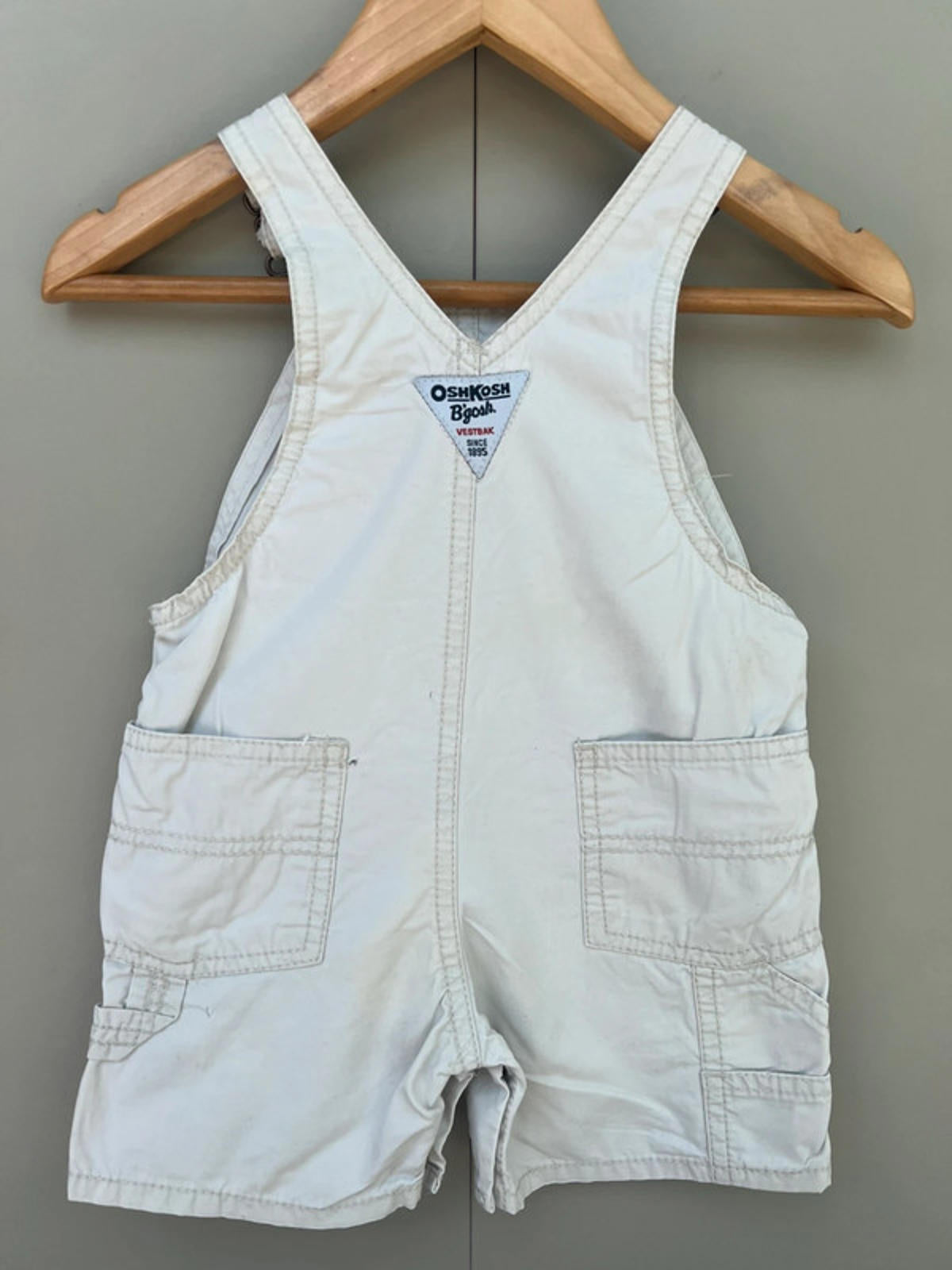Oshkosh Cotton Shortall Dungarees  9M