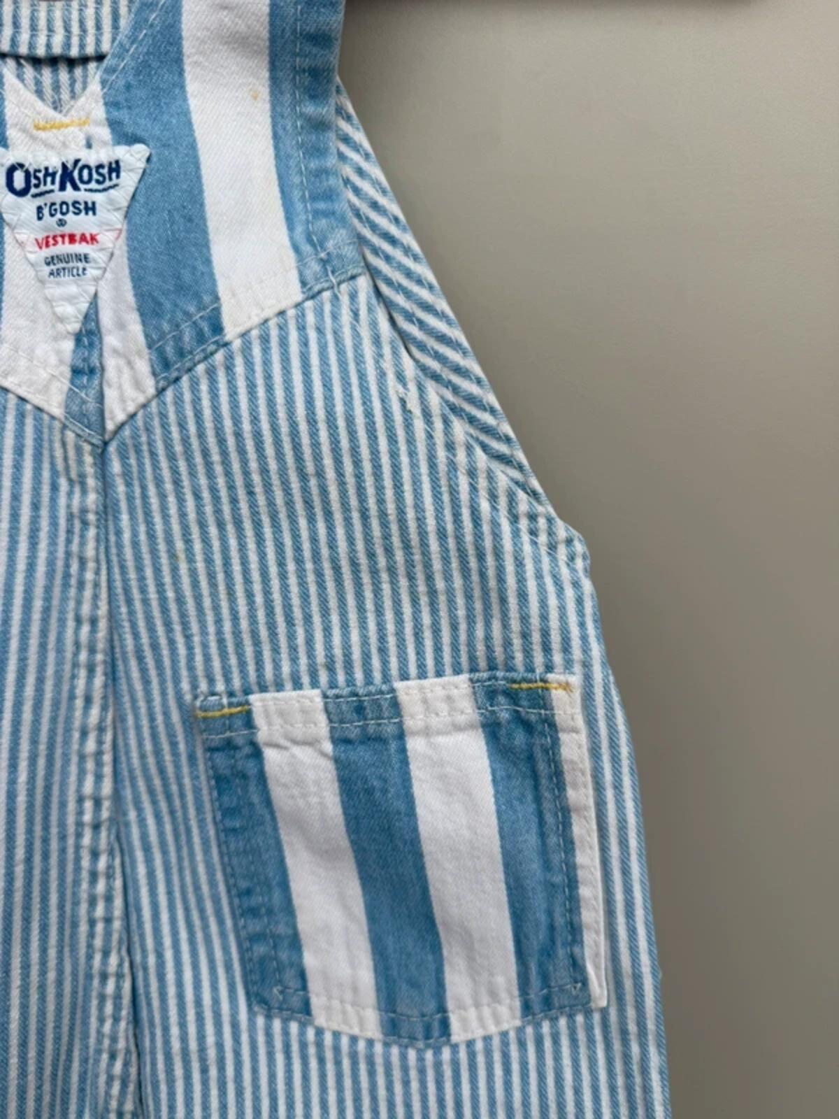 Oshkosh Vintage 80s Shortall Dungarees 24M