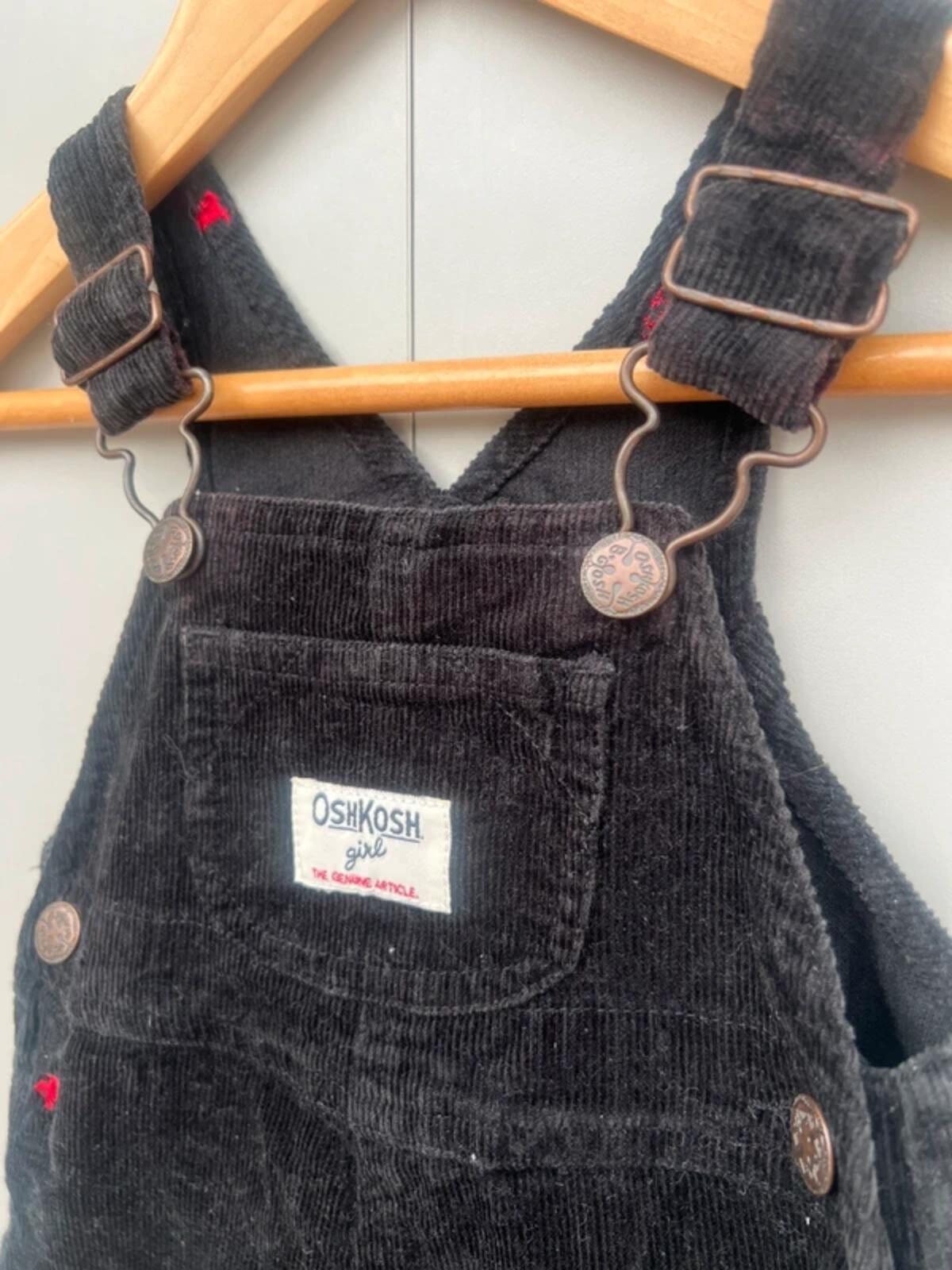 Oshkosh Corduroy Scottie Dog Dress 9M