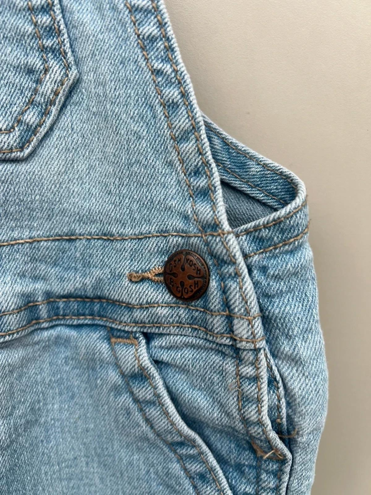 Oshkosh Denim Turn Up Dungarees 18M
