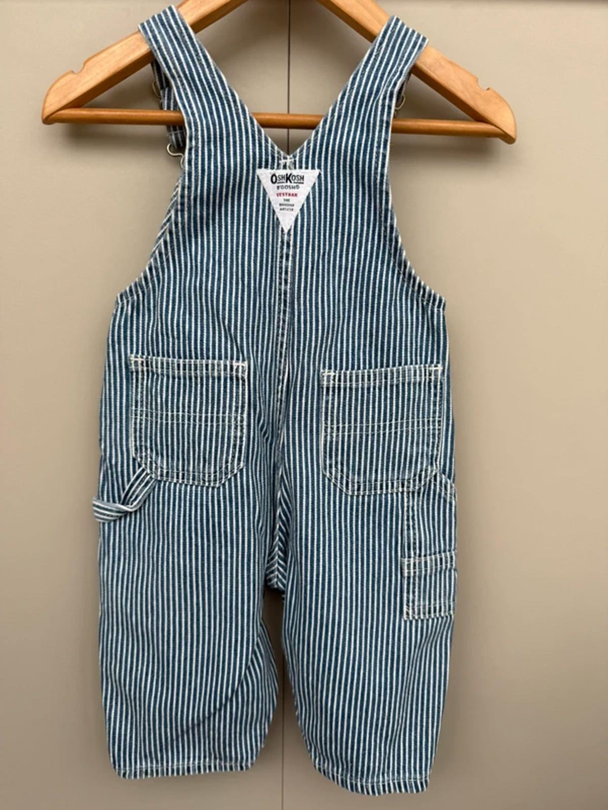Oshkosh Vintage Hickory Dungarees 9M
