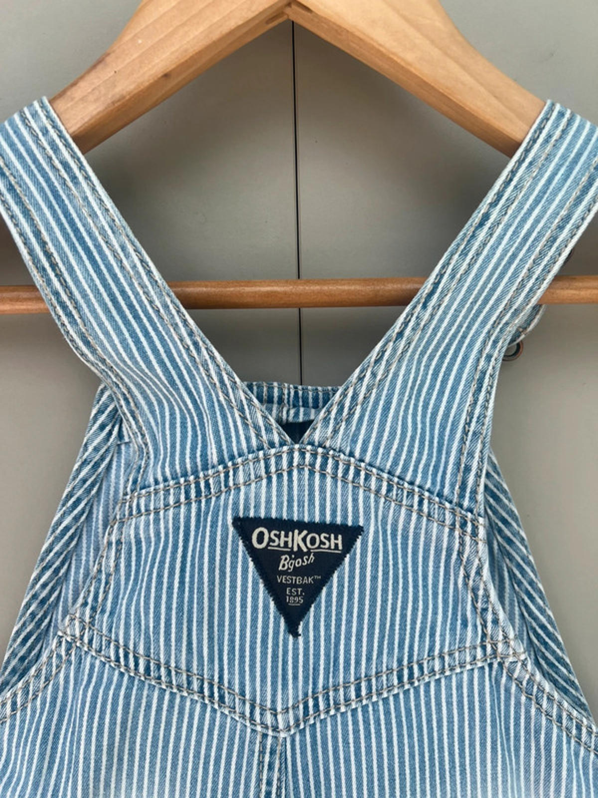 Oshkosh Hickory Shortalls 24M