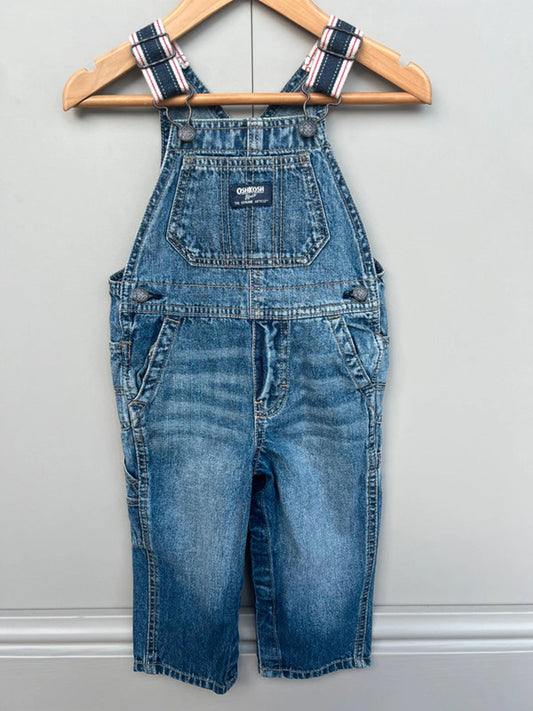 Oshkosh Classic Denim Dungarees 12-18M