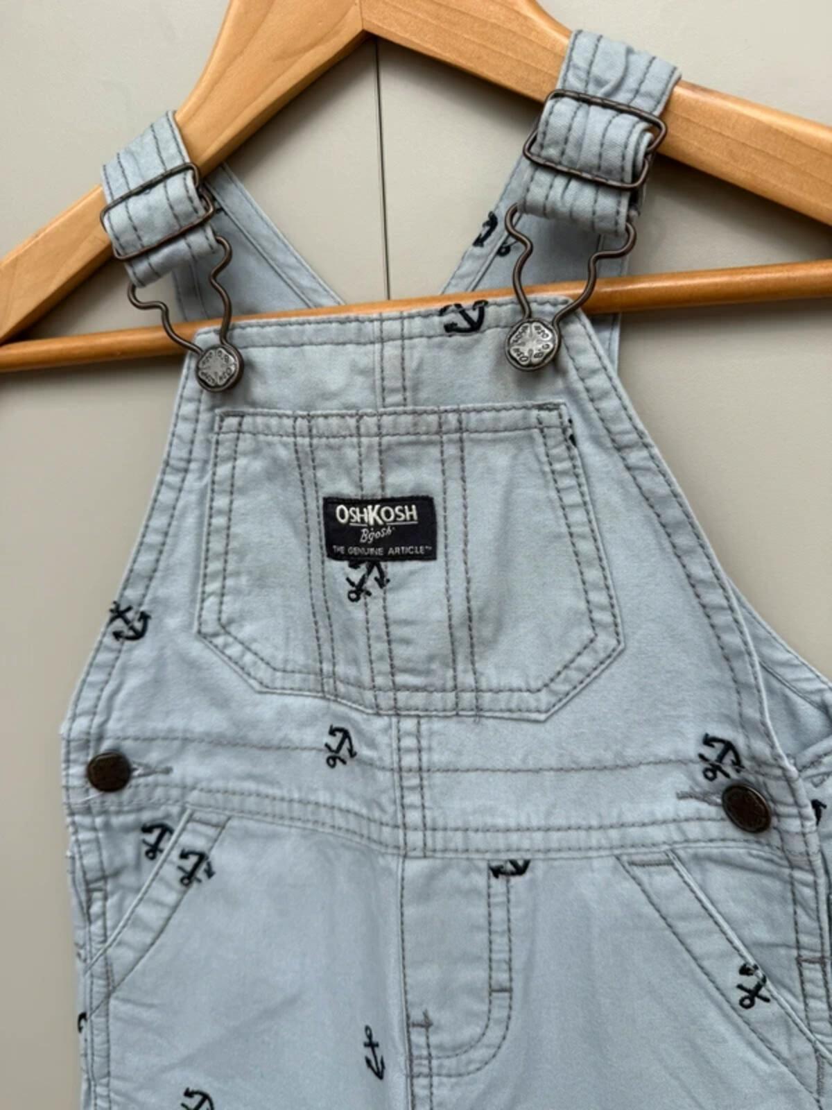 Oshkosh Anchor Shortall Dungarees 9M