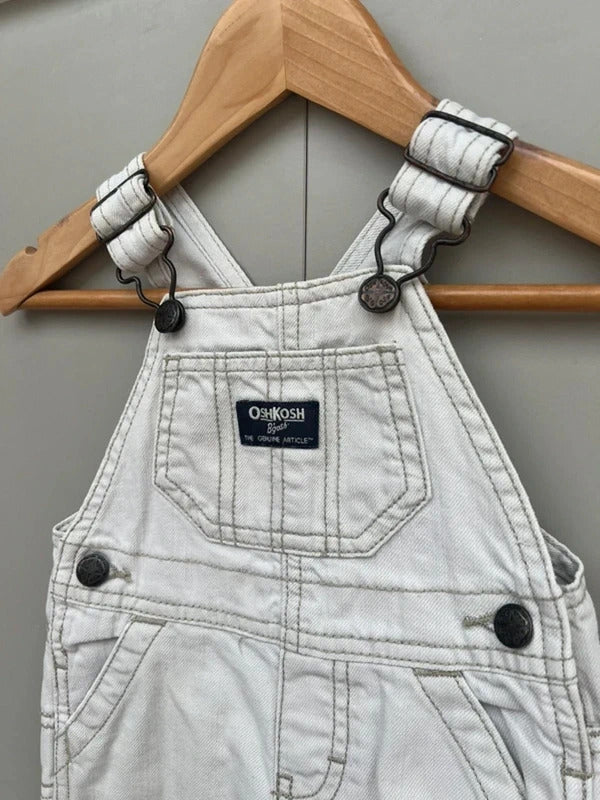 Oshkosh Off-White Dungarees 6M