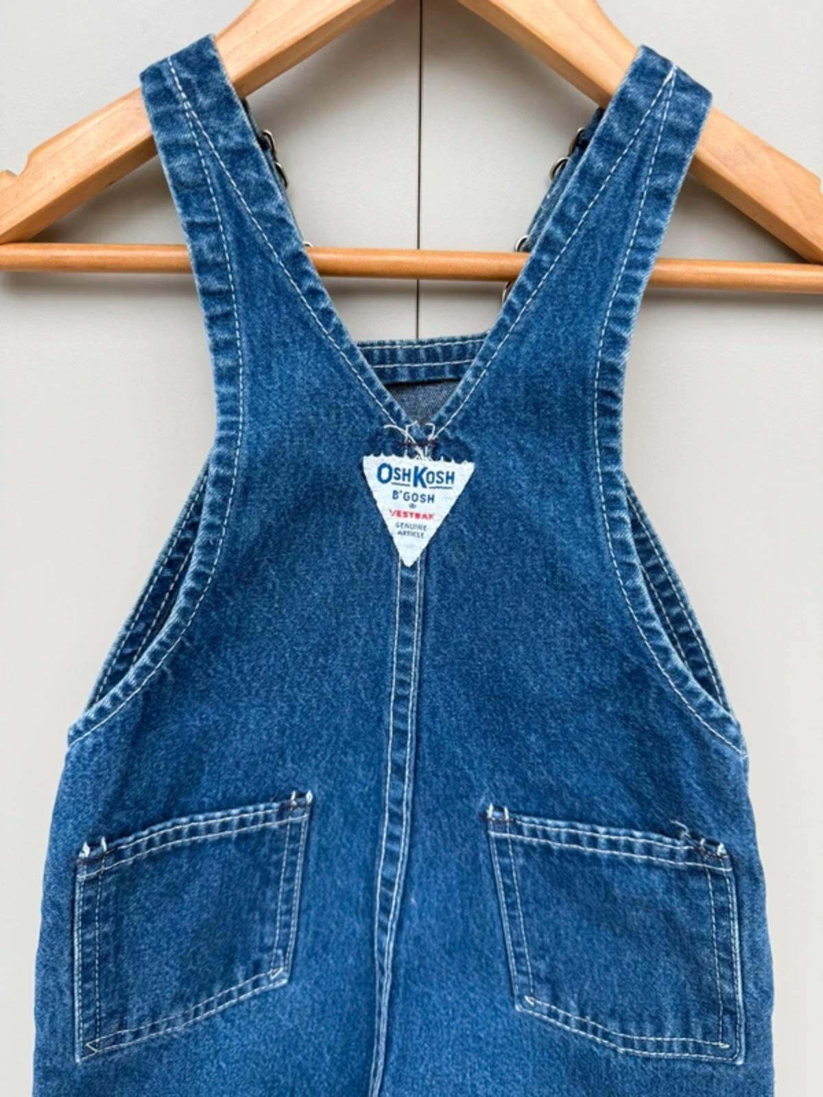 Oshkosh 80s USA Denim Dungarees 24M