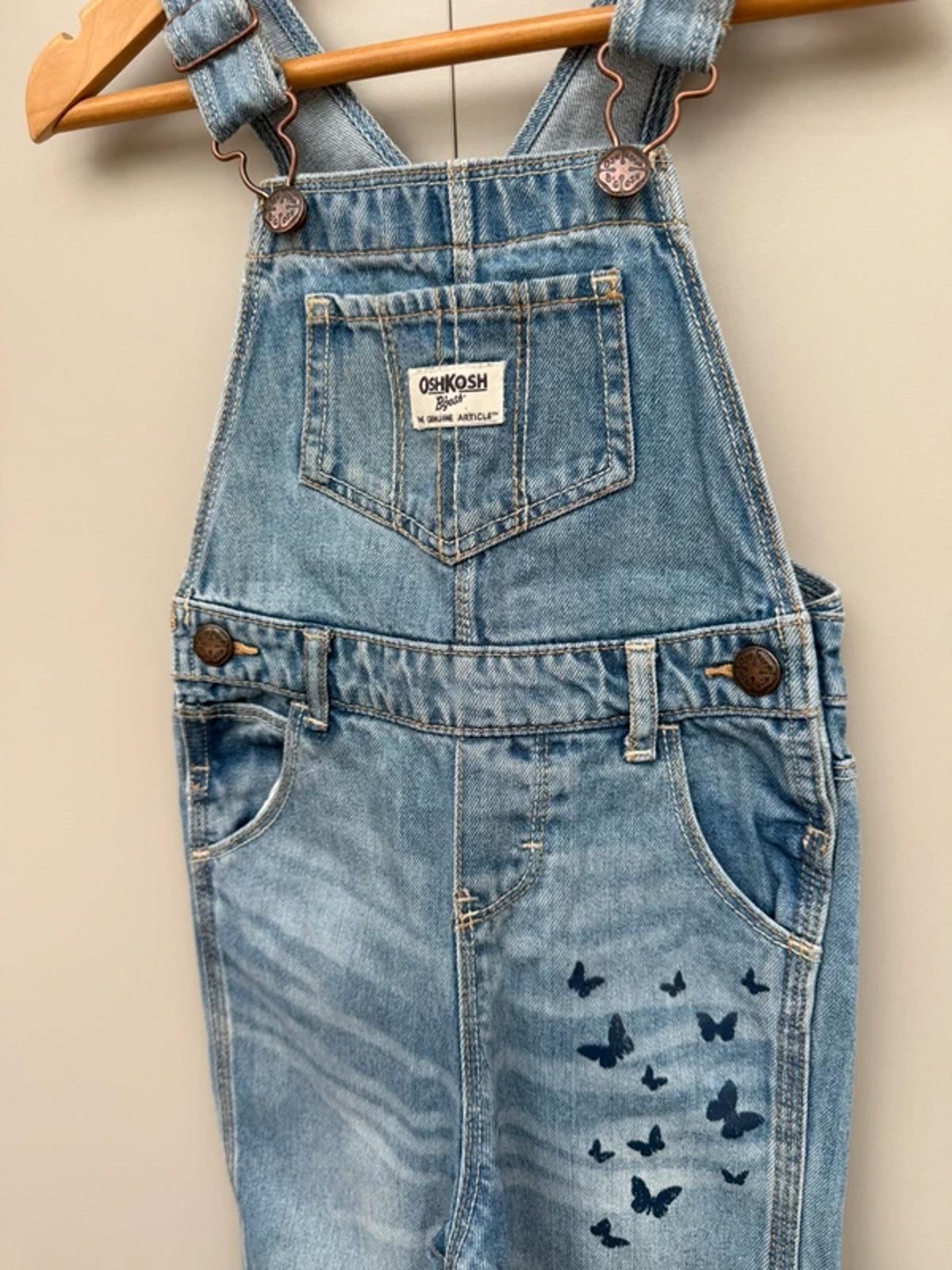 Oshkosh Denim Butterfly Dungarees 3T