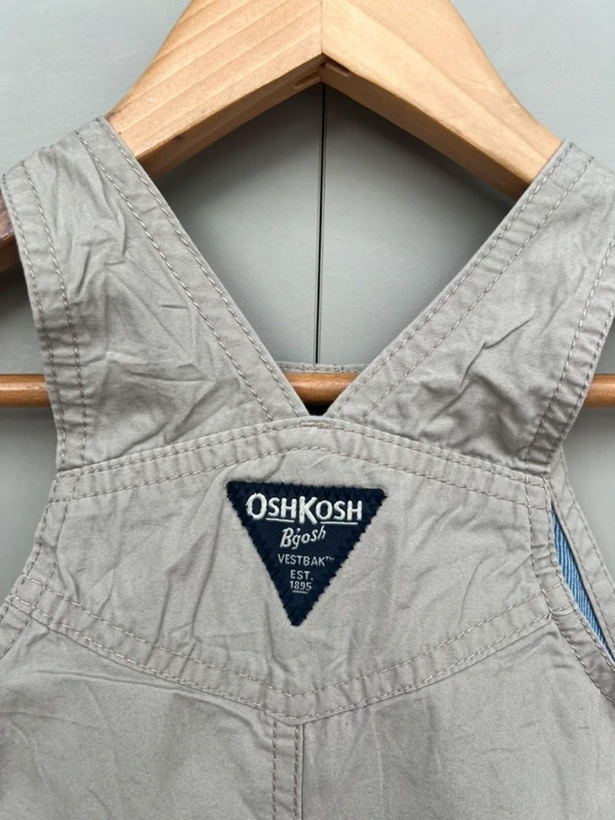 Oshkosh Cargo Beige Dungarees 6M