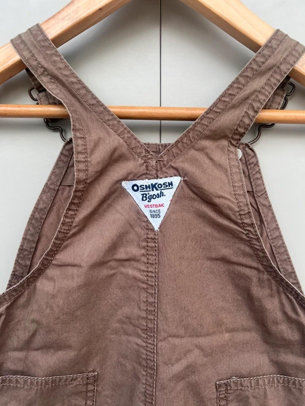 Oshkosh Brown Shortall Dungarees 18M