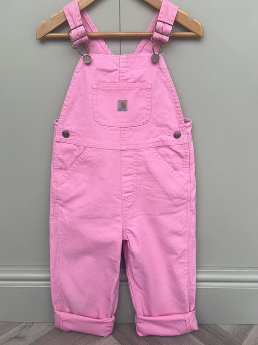 Carhartt Pink Dungarees 4T