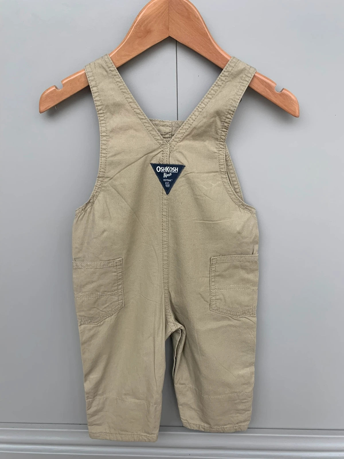 Oshkosh Beige 18M Dungarees