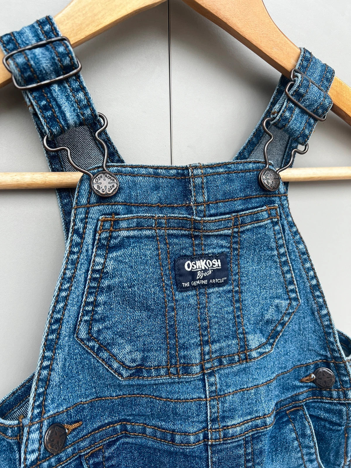 Oshkosh Classic Denim Dungarees 12M