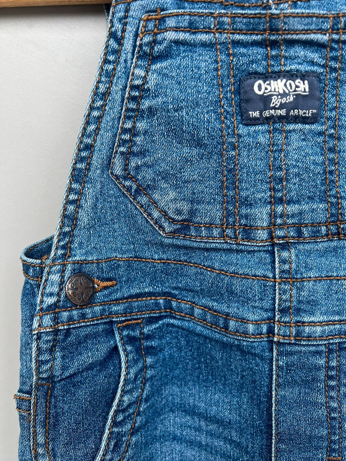 Oshkosh Classic Denim Dungarees 12M