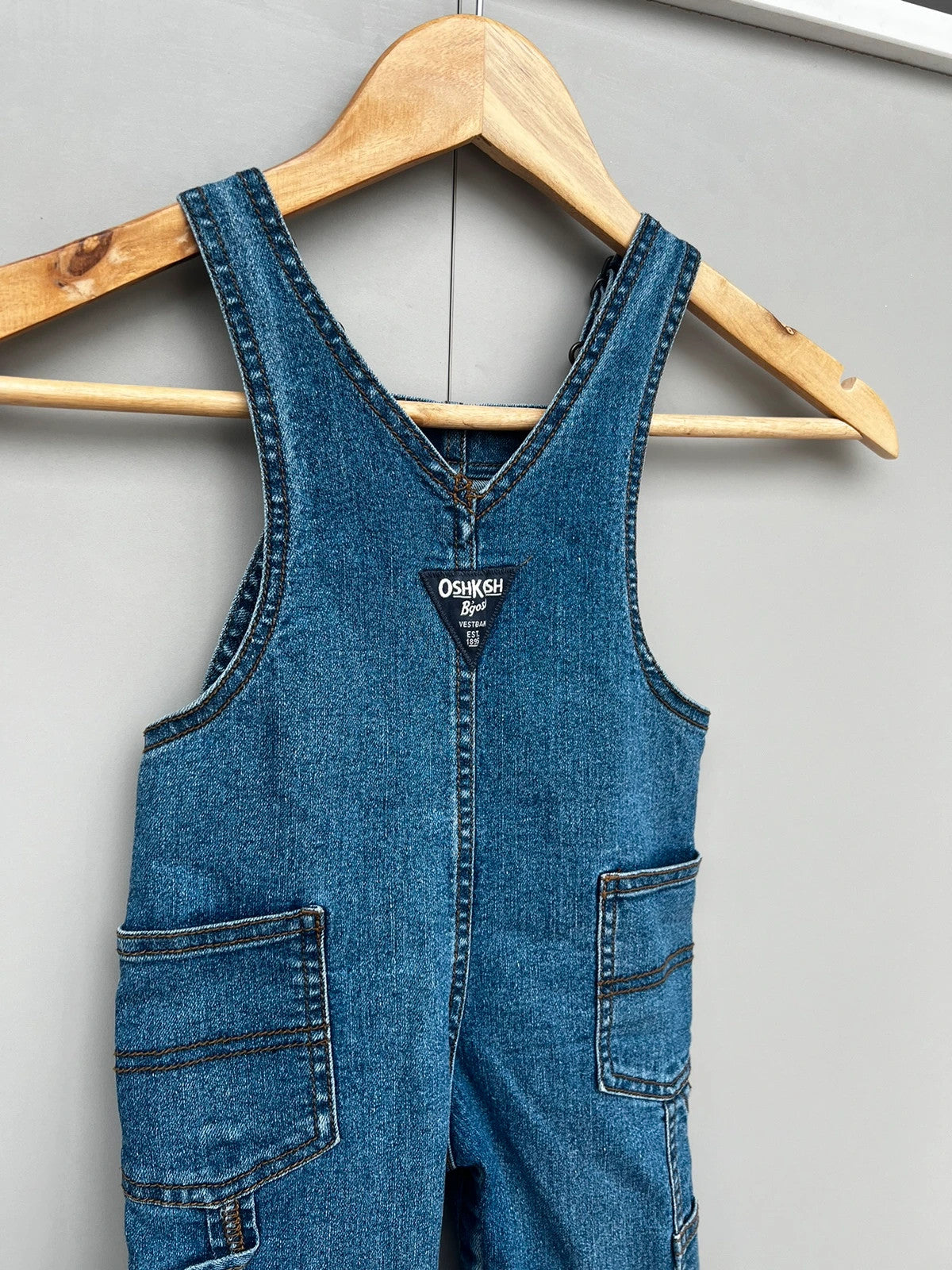 Oshkosh Classic Denim Dungarees 12M