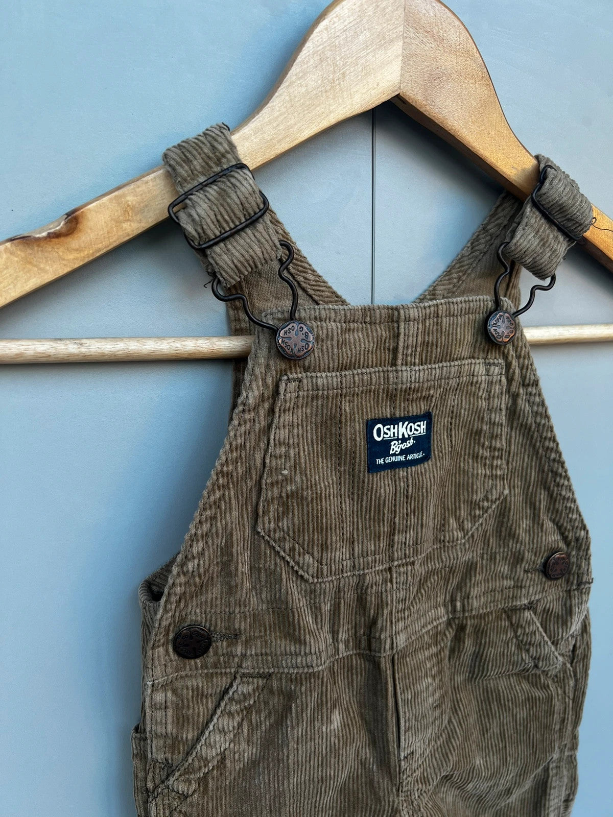 Oshkosh Camel Corduroy Dungarees 9M