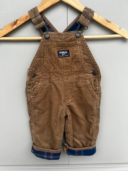 Oshkosh Camel Corduroy Dungarees 9M