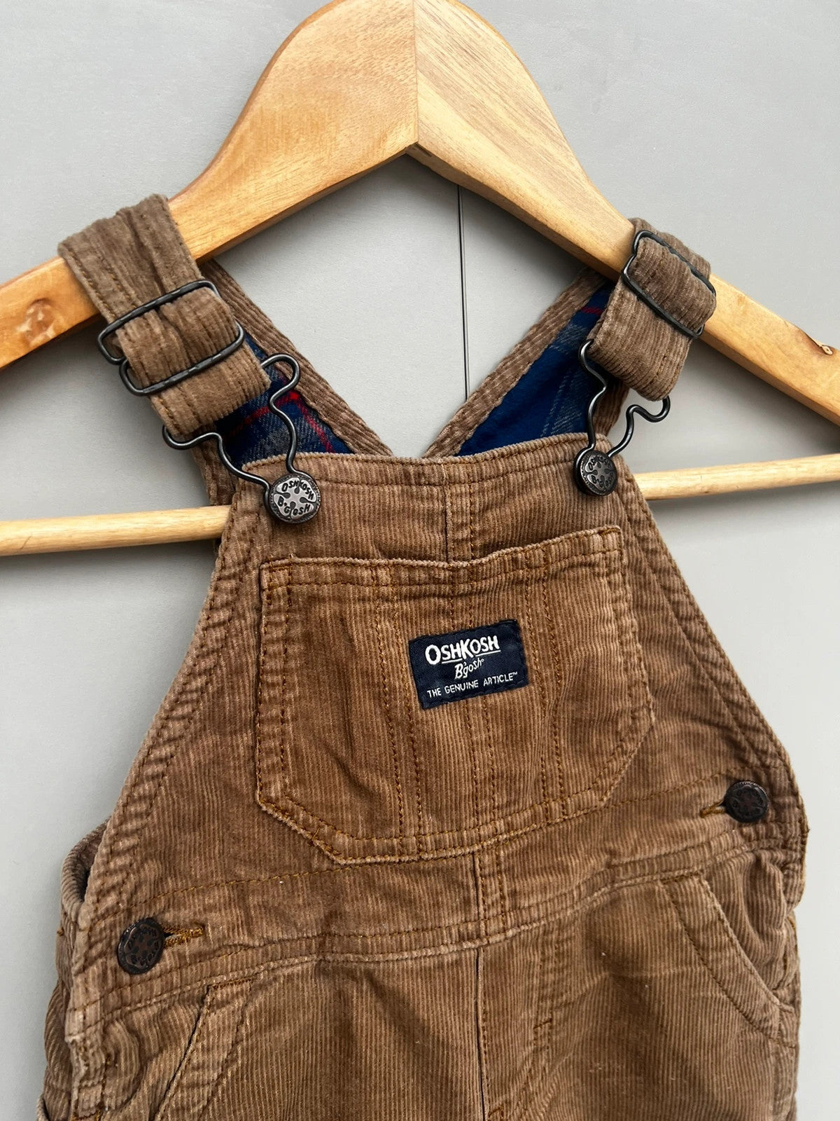 Oshkosh Camel Corduroy Dungarees 9M