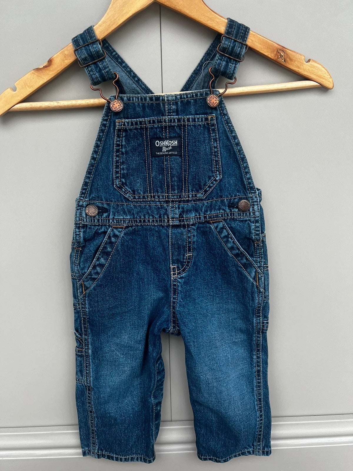 Oshkosh Denim Dungarees 18M