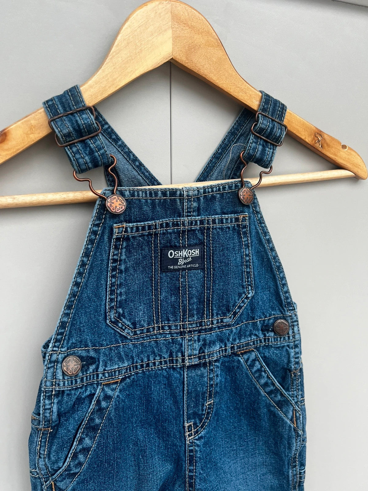 Oshkosh Denim Dungarees 18M