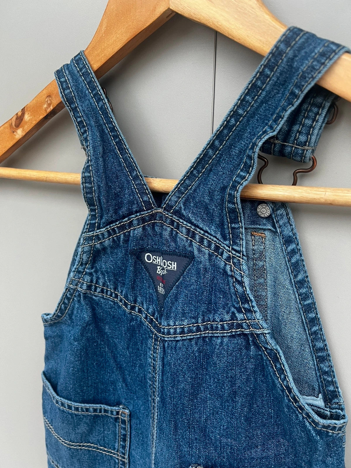 Oshkosh Denim Dungarees 18M