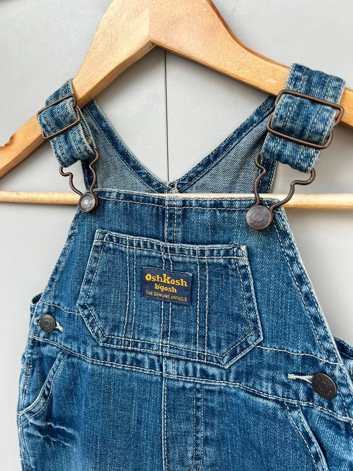 Oshkosh Vintage Denim Dungarees 9M